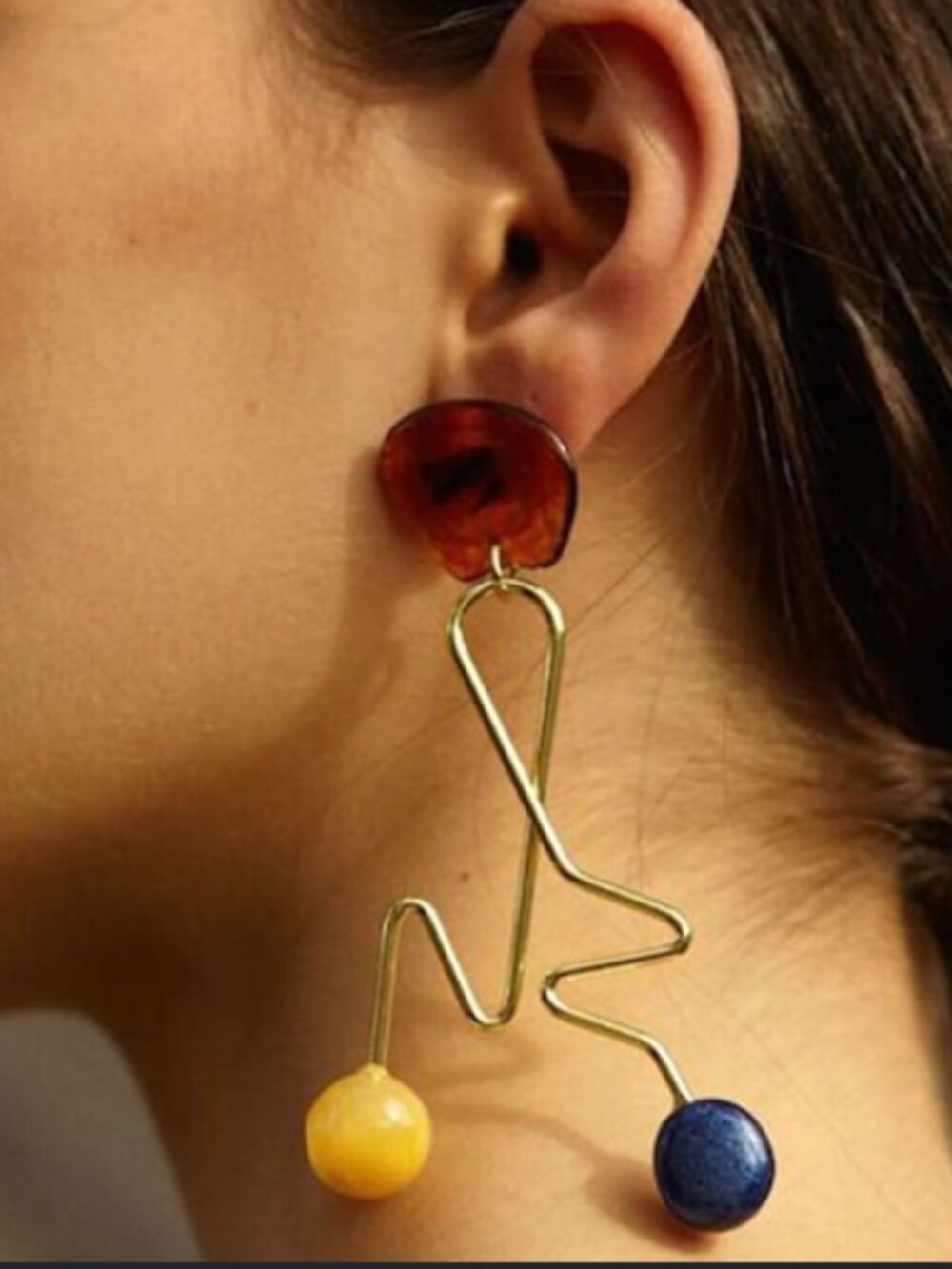 VALET STUDIO Freja Earrings, Natural